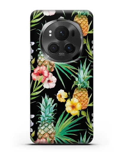 Чехол Экзотический коктейль силиконовый для Honor Magic 6 Pro