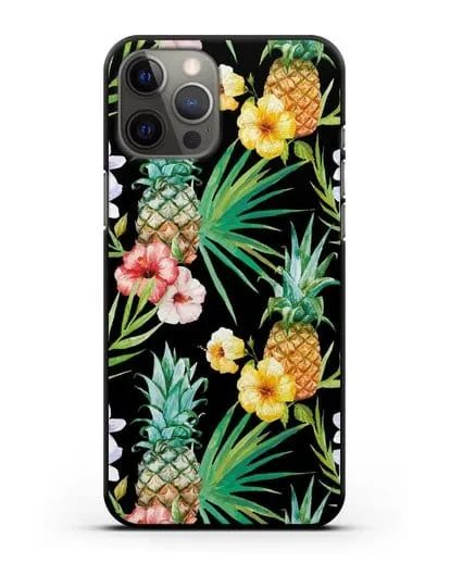 Чехол Экзотический коктейль силиконовый для iPhone 12 Pro Max