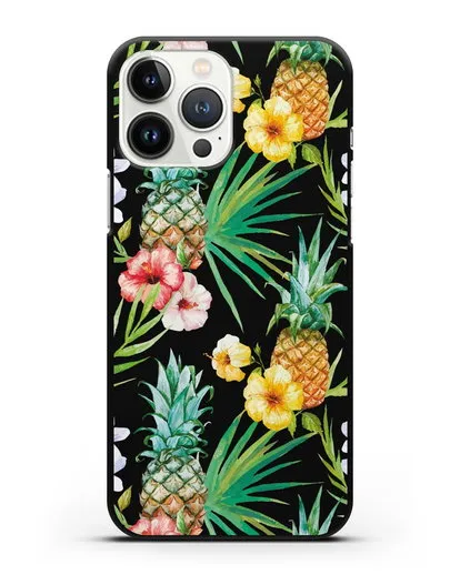 Чехол Экзотический коктейль силиконовый для iPhone 13 Pro Max