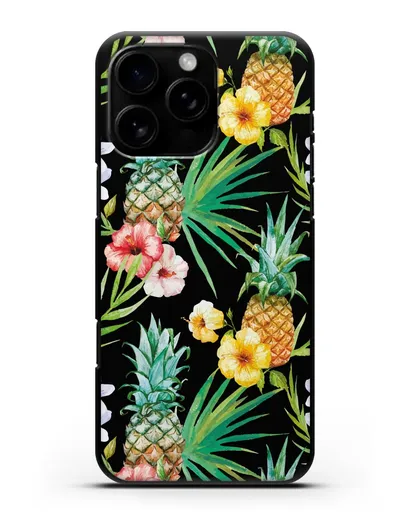 Чехол Экзотический коктейль силиконовый для iPhone 16 Pro Max