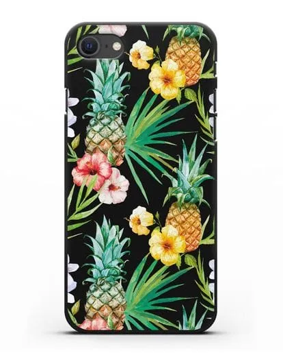 Чехол Экзотический коктейль силиконовый для iPhone SE 2020