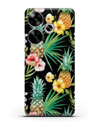 Чехол Экзотический коктейль силиконовый для Xiaomi Poco F6