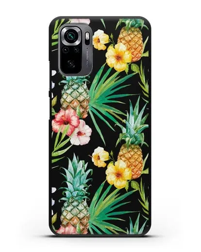 Чехол Экзотический коктейль силиконовый для Xiaomi Poco M5s