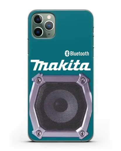 Чехол Bluetooth колонка Makita с сабвуфером силиконовый для iPhone 11 Pro Max