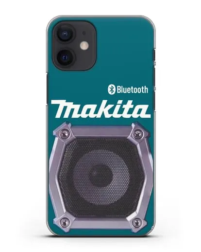 Чехол Bluetooth колонка Makita с сабвуфером силиконовый для iPhone 12 mini