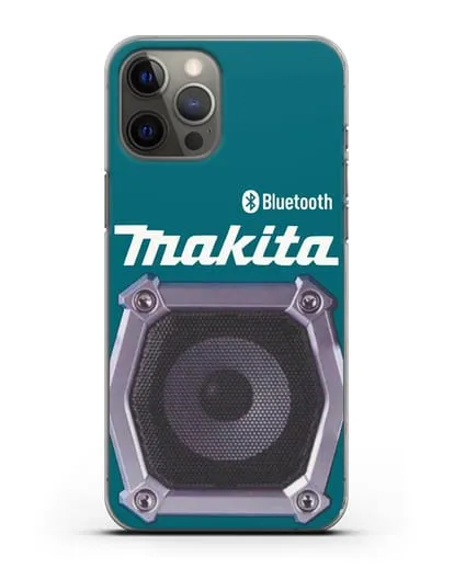 Чехол Bluetooth колонка Makita с сабвуфером силиконовый для iPhone 12 Pro Max