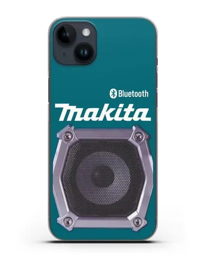 Чехол Bluetooth колонка Makita с сабвуфером силиконовый для iPhone 14 Plus