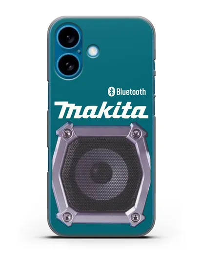 Чехол Bluetooth колонка Makita с сабвуфером силиконовый для iPhone 16