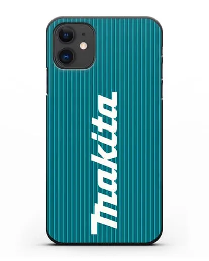 Чехол с логотипом Makita силиконовый для iPhone 11