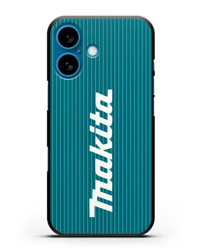 Чехол с логотипом Makita силиконовый для iPhone 16