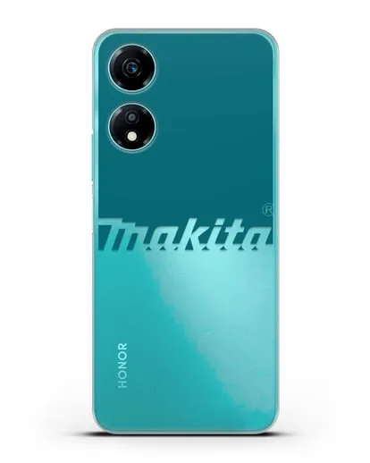 Чехол с надписью Makita силиконовый для Honor X5 Plus