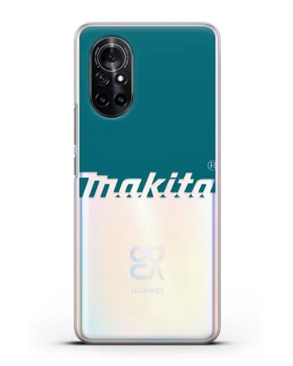 Чехол с надписью Makita силиконовый для Huawei Nova 8