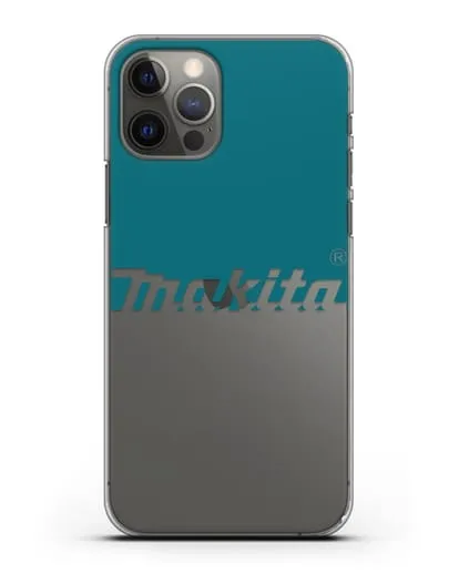 Чехол с надписью Makita силиконовый для iPhone 12 Pro