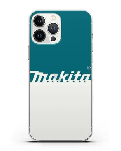 Чехол с надписью Makita силиконовый для iPhone 13 Pro Max