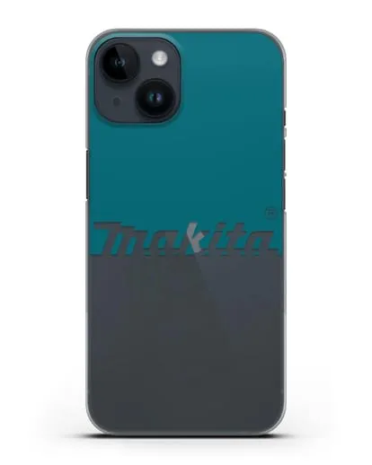 Чехол с надписью Makita силиконовый для iPhone 14