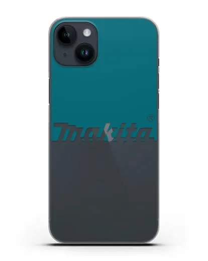 Чехол с надписью Makita силиконовый для iPhone 14 Plus