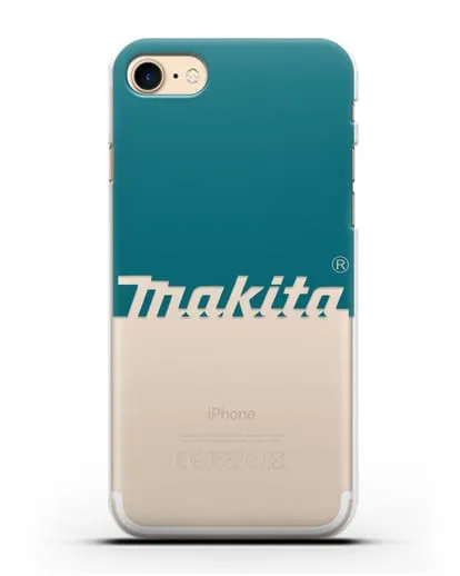 Чехол с надписью Makita силиконовый для iPhone 8