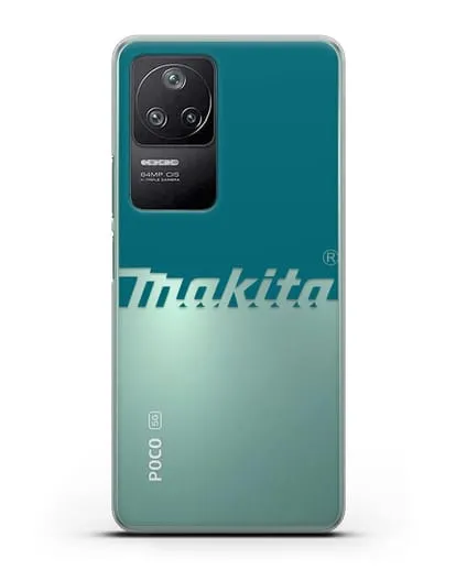 Чехол с надписью Makita силиконовый для Xiaomi Poco F4