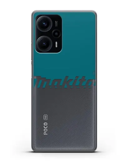 Чехол с надписью Makita силиконовый для Xiaomi Poco F5