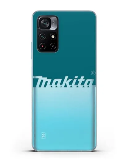Чехол с надписью Makita силиконовый для Xiaomi Poco M4 Pro 5G