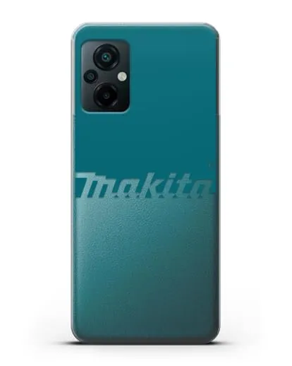 Чехол с надписью Makita силиконовый для Xiaomi Poco M5