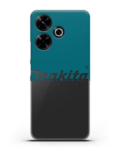 Чехол с надписью Makita силиконовый для Xiaomi Poco M6