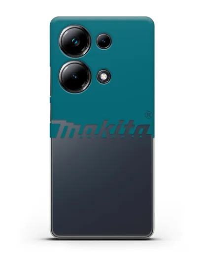 Чехол с надписью Makita силиконовый для Xiaomi Poco M6 Pro