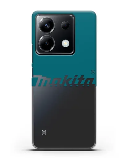 Чехол с надписью Makita силиконовый для Xiaomi Poco X6