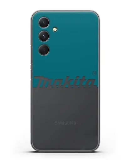 Чехол с надписью Makita силиконовый для Samsung Galaxy A54 [SM-A536]