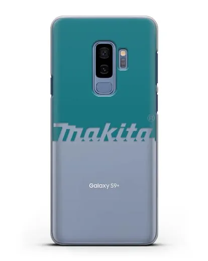 Чехол с надписью Makita силиконовый для Samsung Galaxy S9 Plus [SM-G965F]