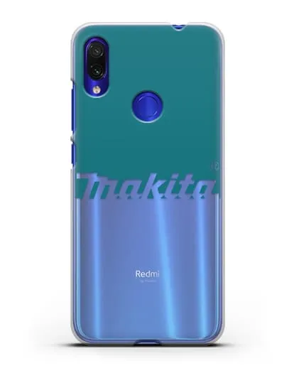 Чехол с надписью Makita силиконовый для Xiaomi Redmi Note 7