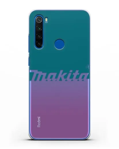 Чехол с надписью Makita силиконовый для Xiaomi Redmi Note 8