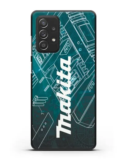 Чехол с рисунком Makita силиконовый для Samsung Galaxy A53