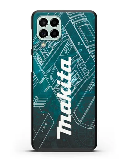 Чехол с рисунком Makita силиконовый для Samsung Galaxy M53 [SM-M536]