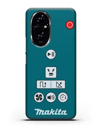 Чехол с дизайном пульт-контроллер Makita силиконовый для Honor 200