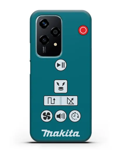 Чехол с дизайном пульт-контроллер Makita силиконовый для Honor 200 Lite