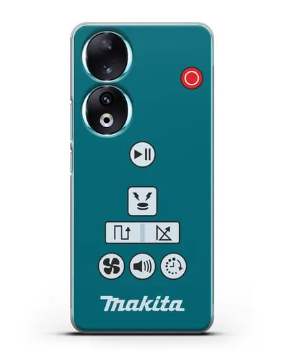 Чехол с дизайном пульт-контроллер Makita силиконовый для Honor 90