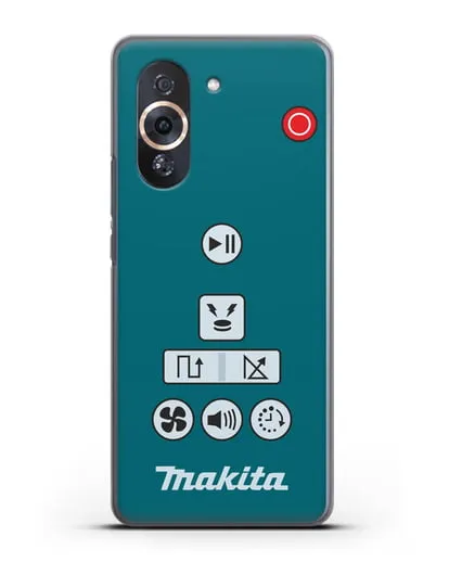 Чехол с дизайном пульт-контроллер Makita силиконовый для Huawei Nova 10