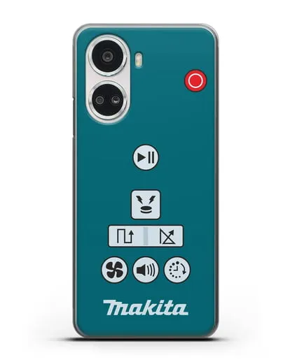 Чехол с дизайном пульт-контроллер Makita силиконовый для Huawei Nova 10 SE