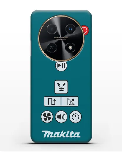 Чехол с дизайном пульт-контроллер Makita силиконовый для Huawei Nova 12i
