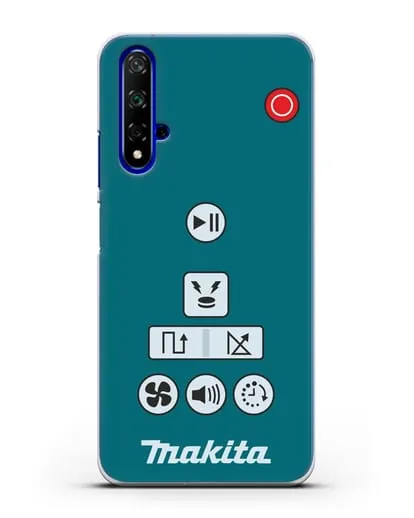 Чехол с дизайном пульт-контроллер Makita силиконовый для Huawei Nova 5T