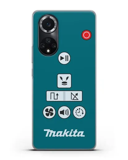 Чехол с дизайном пульт-контроллер Makita силиконовый для Huawei Nova 9