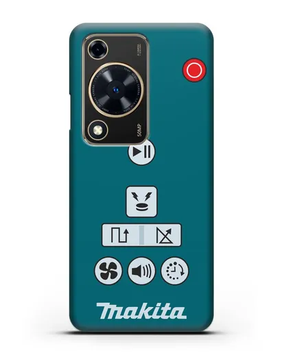 Чехол с дизайном пульт-контроллер Makita силиконовый для Huawei Nova Y72