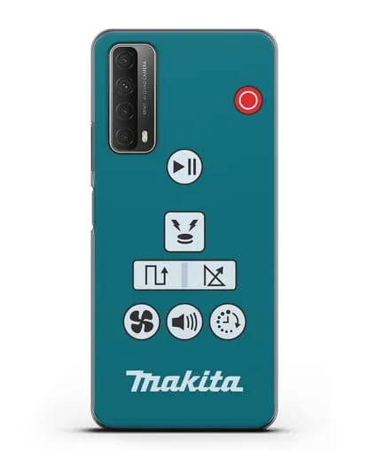 Чехол с дизайном пульт-контроллер Makita силиконовый для Huawei P Smart 2021