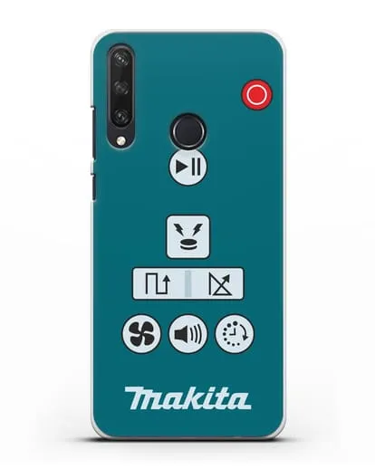 Чехол с дизайном пульт-контроллер Makita силиконовый для Huawei Y6P