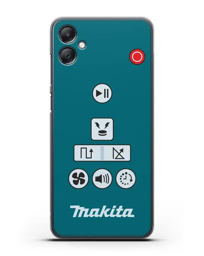 Чехол с дизайном пульт-контроллер Makita силиконовый для Samsung Galaxy A05 [SM-A055]