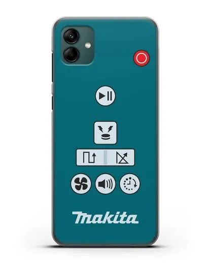 Чехол с дизайном пульт-контроллер Makita силиконовый для Samsung Galaxy A04 [SM-A045F]