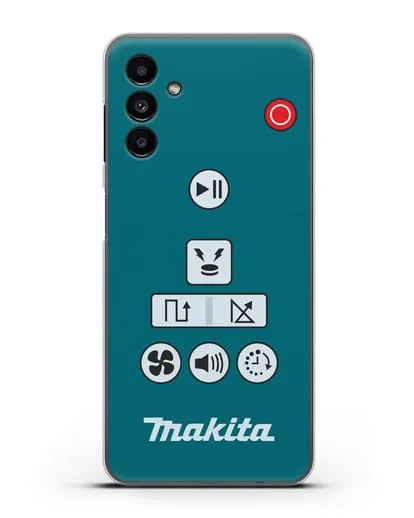 Чехол с дизайном пульт-контроллер Makita силиконовый для Samsung Galaxy A13 5G [SM-A136]