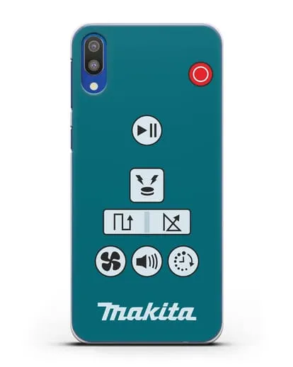 Чехол с дизайном пульт-контроллер Makita силиконовый для Samsung Galaxy M10 [SM-M105F]