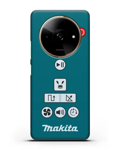Чехол с дизайном пульт-контроллер Makita силиконовый для Xiaomi Redmi A3x